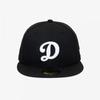 New Era Mlb Los Angeles DoDgers D Logo Basic fitteD Cap Black White 11591146