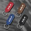 ISFR5 Leather Car Keychain Keyring Anti-Loss Key Holder Gift For Kia KN Sportage Morning Ceed Picanto Rio ProCeed Niro Accessories