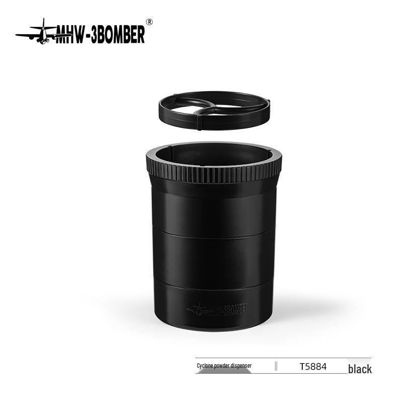 MHW-3BOMBER Cyclone Coffee Distributor and Anti-Splash Filling Tool for Single/Double Valve Coffee Makers