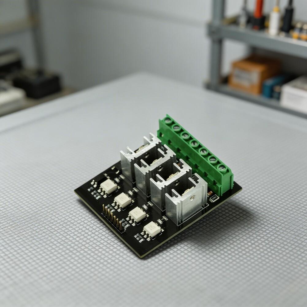 1pc 3.3V/5V 4-Channel AC Dimmer Module For Microcontroller Power Modules For Water Pump Ventilation Systems