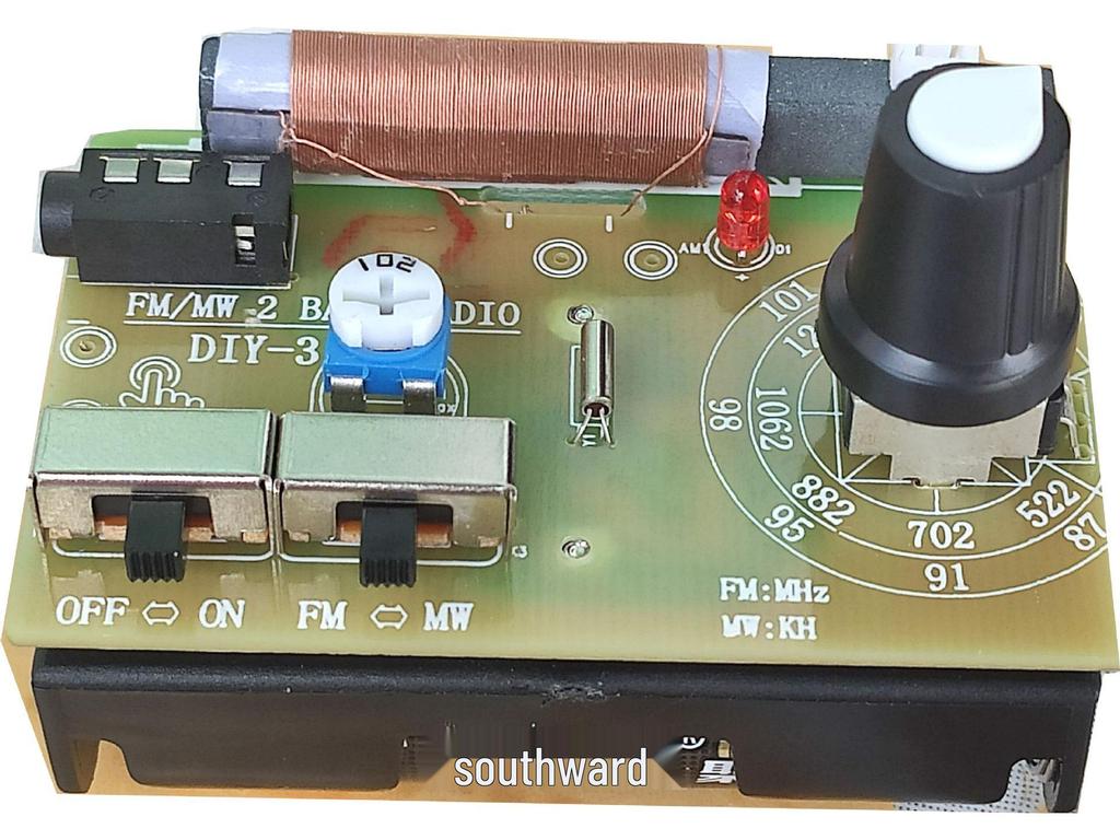 Stereo FM Radio Kit with Digital Display - DIY Parent-Child Welding Project
