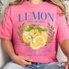 Comfort Colors Lemon T-Shirt and Kids Tshirt, Lemon Social Club Tee, Summer Lemonade Shirt and Kids Tshirt, Lemon Lover Gift