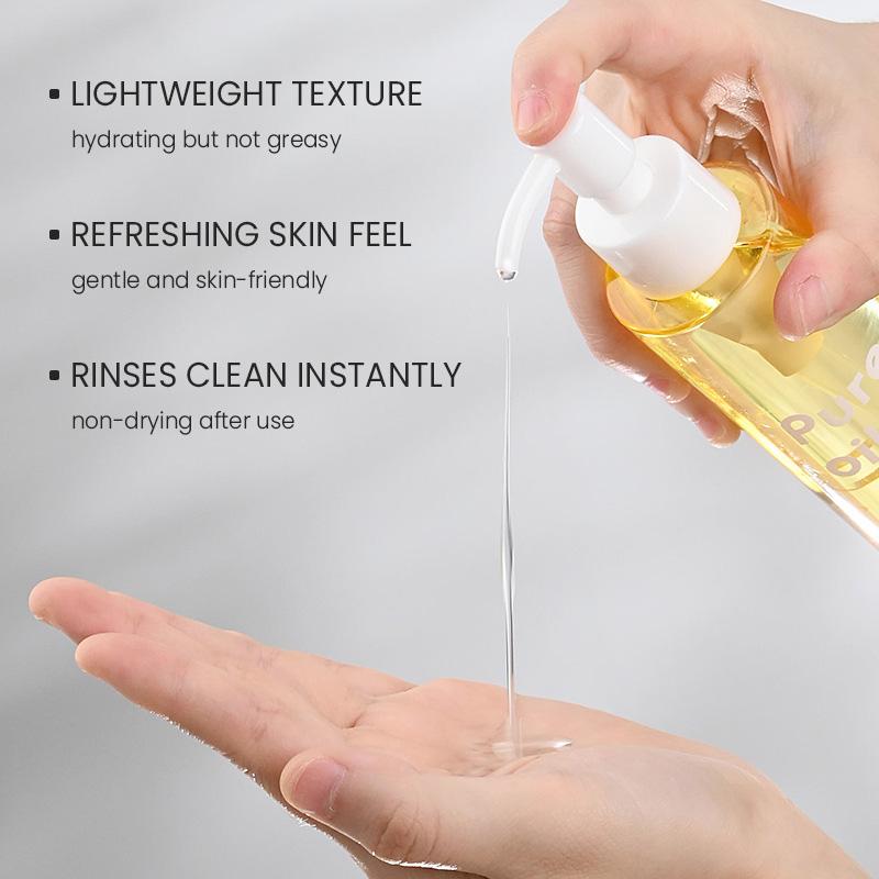 Pure Cleansing Oil 150ml – Lightweight Makeup Remover, Gentle & Non-Greasy, Rinses Clean