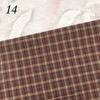 Lattice series DIY Japan Little Cloth group Yarn-dyed fabric,for sewing Handmade Patchwork Quilting ,For Sewing Doll clothes