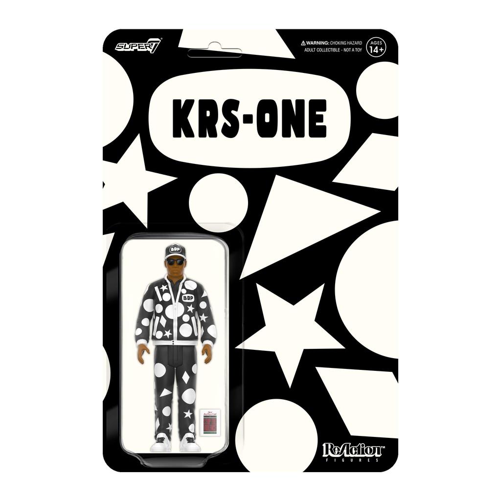 Super 7 Reaction Figures Wave 02 Action Figure KRS-One - KRS-1 (Self-Destruct)