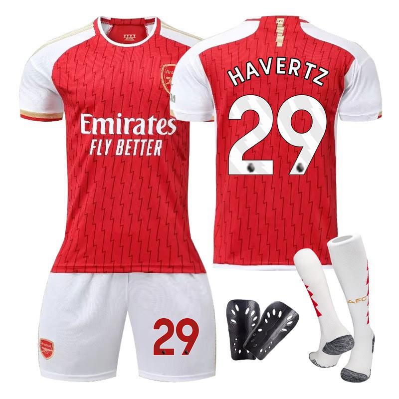 2324 Arsenal's Home Football Uniform Set Jersey No. 8 Udgau 7 Saka Player Version Fan Team