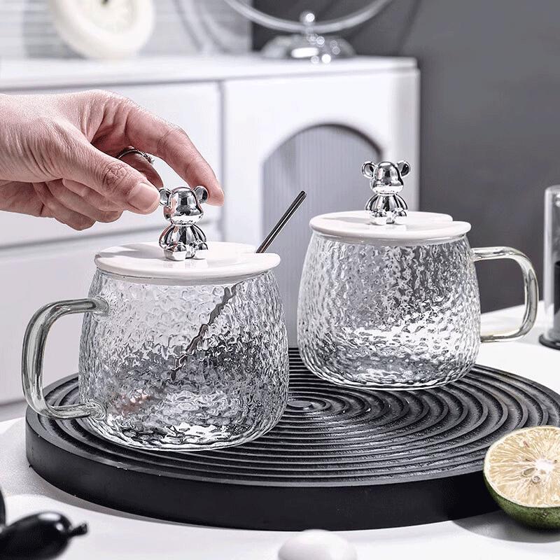 Deepuer Stylish Glass Beverage Cups