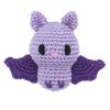 Halloween Crochet Kit for Beginners Crochet Cat Pumpkin DIY Kit Crocheted Animal Craft Kit Halloween Gifts for Adults Kids