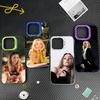 Sydney Sweeney Phone Case For iPhone 16,15,14,13,12,17,Pro,MAX White Matte Shockproof Cover