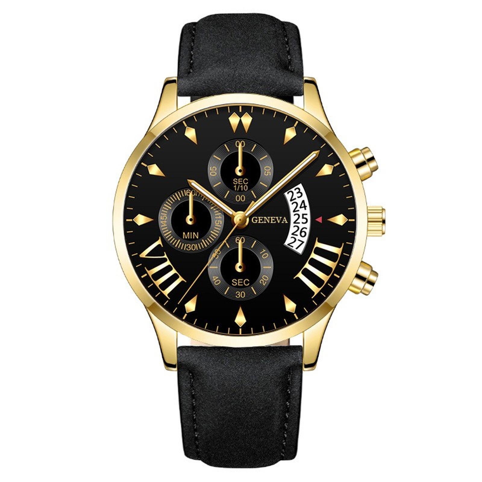 

Мужские водонепроницаемые светящиеся наручные часы-будильник для бега One Size