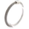 Les Trésors De Lily [J7213] - Silver 'Choreography' Steel Bracelet - 6 Mm