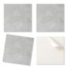 Set of Self-Adhesive Vinyl Tiles Abstract Texture Effect 9x30x30 Cm