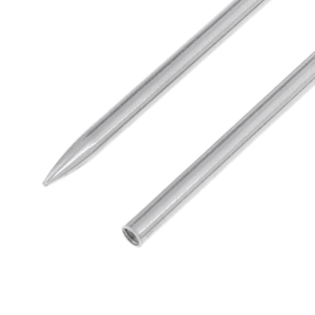 4pcs Stainless Steel Paracord Fid Lacing Stitching Braiding Needles 80x5mm