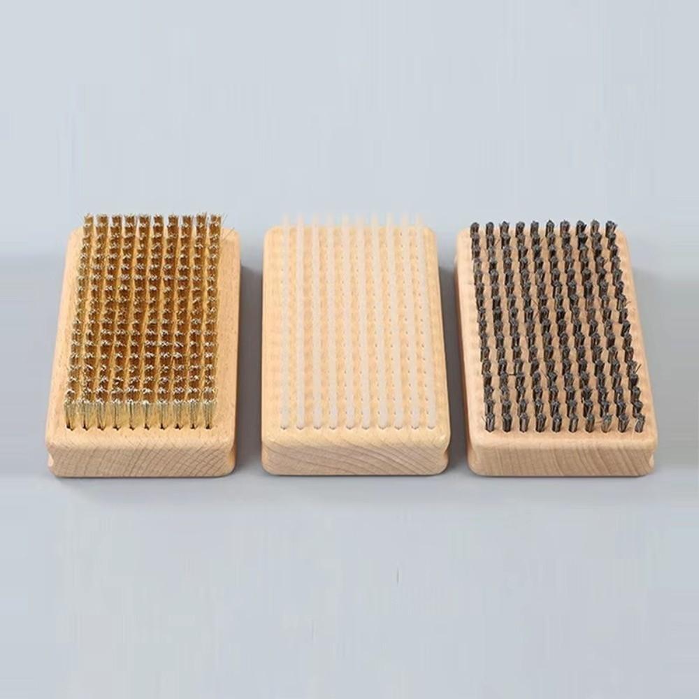 Nylon Bristle Ski Waxing Brush Brass Bristle Snowboard Maintenance Tool  Ski Tuning