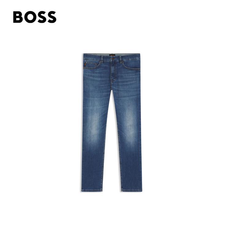 

BOSS Men s Slim Fit Blue Jeans L (34x32)