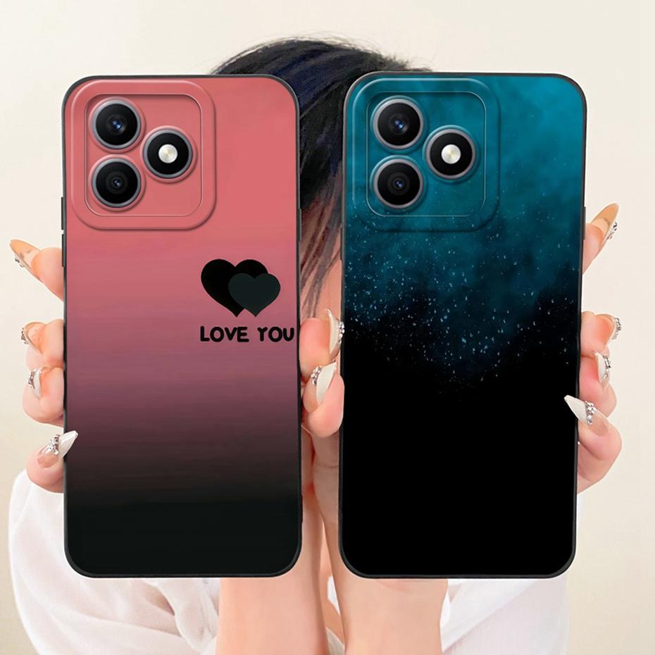 New Fashion Phone Case For Honor X8d Soft Silicone Cases For Honor X8d X 8D 4G Shockproof Covers Bumpers