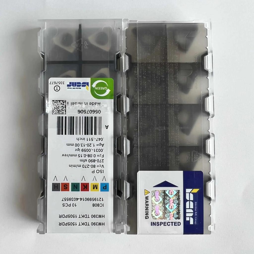 ISCAR / HM390TDKT1505PDR IC808 /Industrial indexable Carbide Inserts 10 PCS