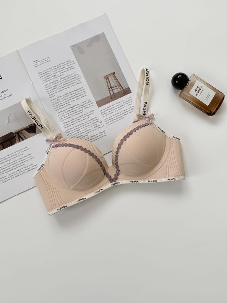 Gather Underwear, Women's Small Breasts Show Big Breasts, Close Secondary Breasts, Pull To Prevent Sagging, New Popular Letter Shoulder Straps