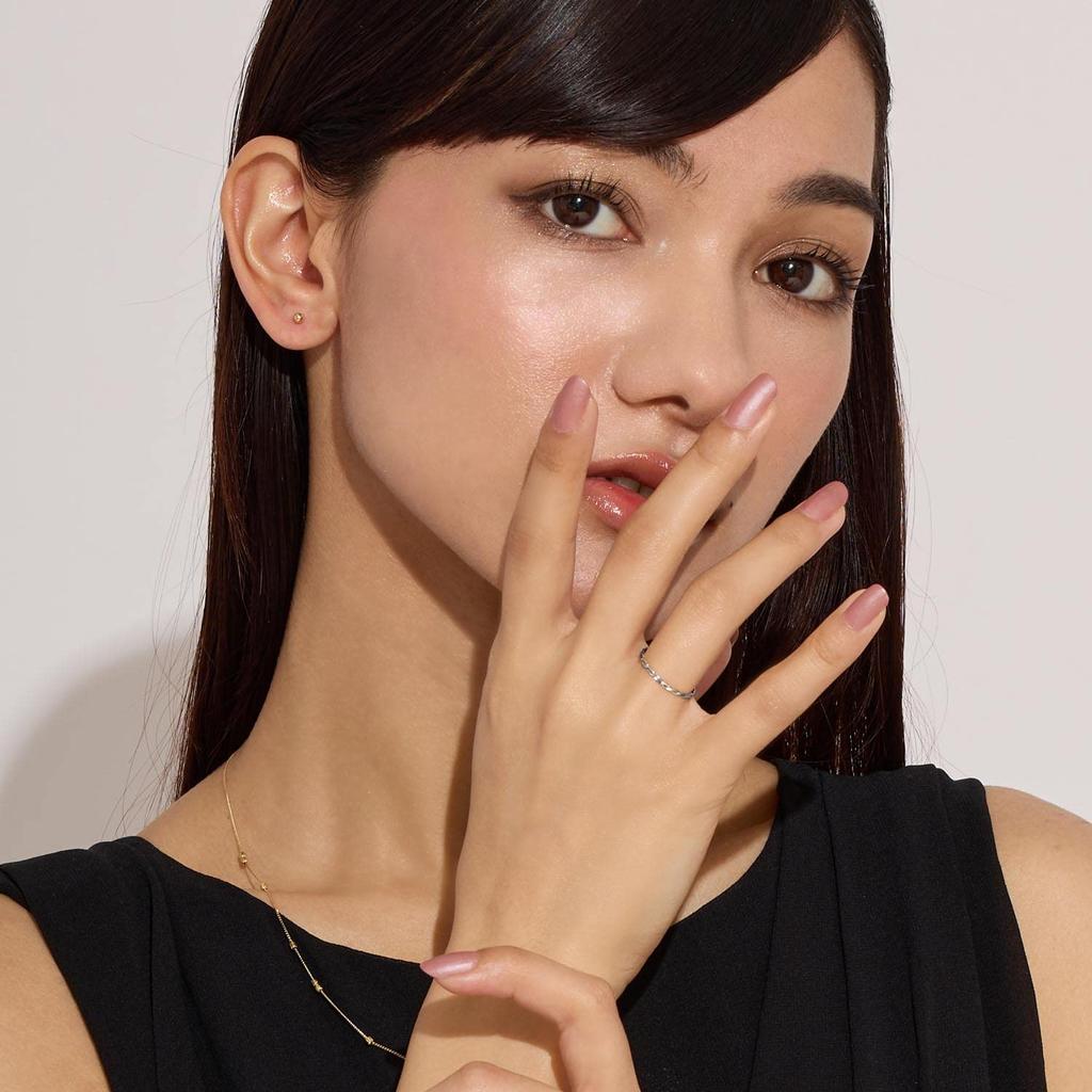 Lala Christie Bullion Wave PT900 Women's Ring, Platinum, Lr56-0005-pt-07