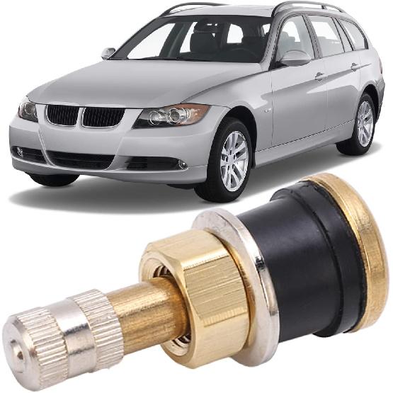 Acouto Ventilschaft, Messing-Ventilschaft, 10 Stück Messing-Ventilschaft TR501 Hochfester Tubeless-LKW-Ventilschaft für 0,625 Zoll Ventillöcher