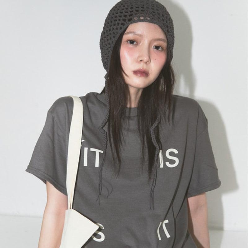 Vaca. SUMMER MESH EARFLAP BEANIE (WHITE)