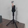 Selfie Stick with Fill Light & AI Face Tracking for Live Streaming & Photography
