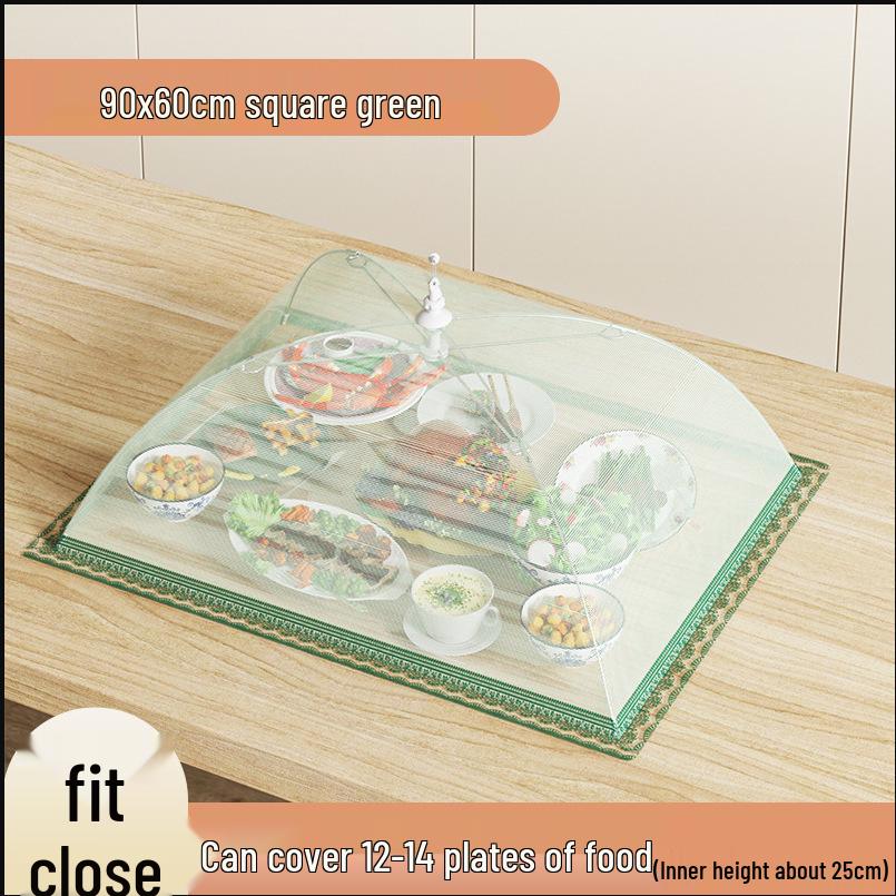 Foldable Dining Table Dustproof & Flyproof Food Cover Lid