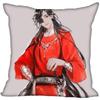 Anime Tian Guan Ci Pillow Case Wedding Decorative Fabric Pillows Cover New Year Accessories PillowCase XXcm