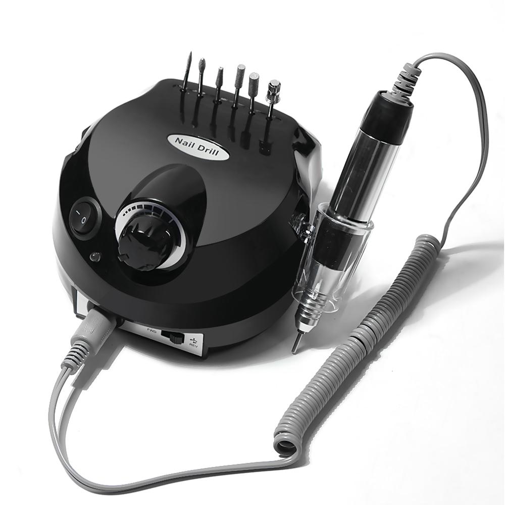 LINMANDA Mașină Electrică de Pilit Unghii Ajustabilă 20000RPM Freză Abrazivă Pedichiură Manichiură Set de Freze Echipament pentru Lustruirea Unghiilor