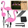 Set of 3 X Solar Lamp Flamingo LED Garden Plug-in with Twilight Sensor 52.5cm GoGarden