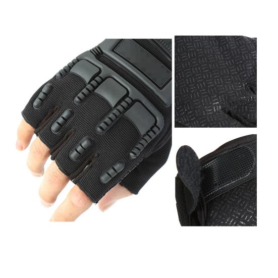 Herren Armee Militär Outdoor Kampf Fahrrad Airsoft Halbfingerhandschuhe