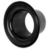 Bass Drum Enhancer ABS Sturdy Drum Bass Effect Amplifier with Port Hole Protector WP06 Black