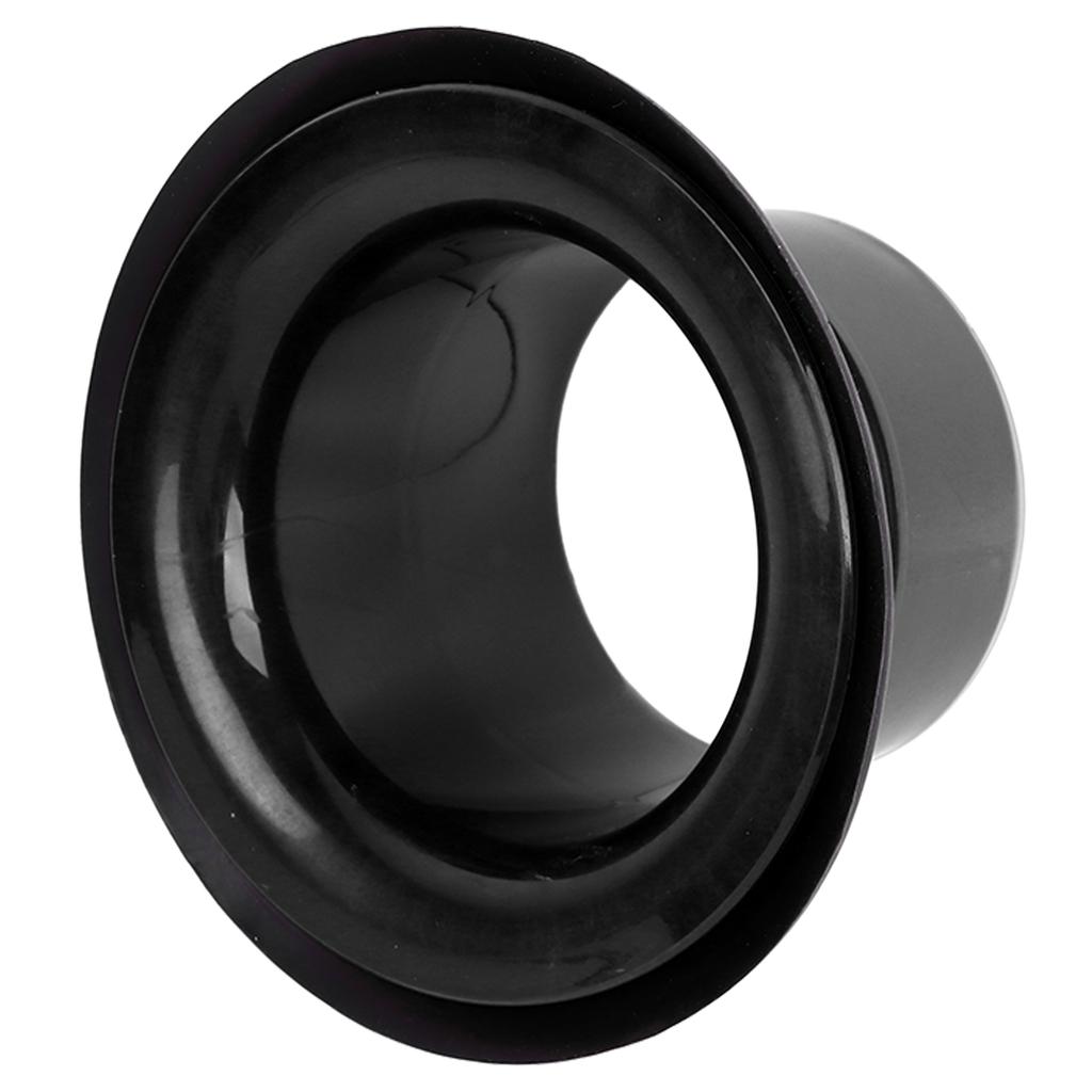 Bass Drum Enhancer ABS Sturdy Drum Bass Effect Amplifier with Port Hole Protector WP06 Black