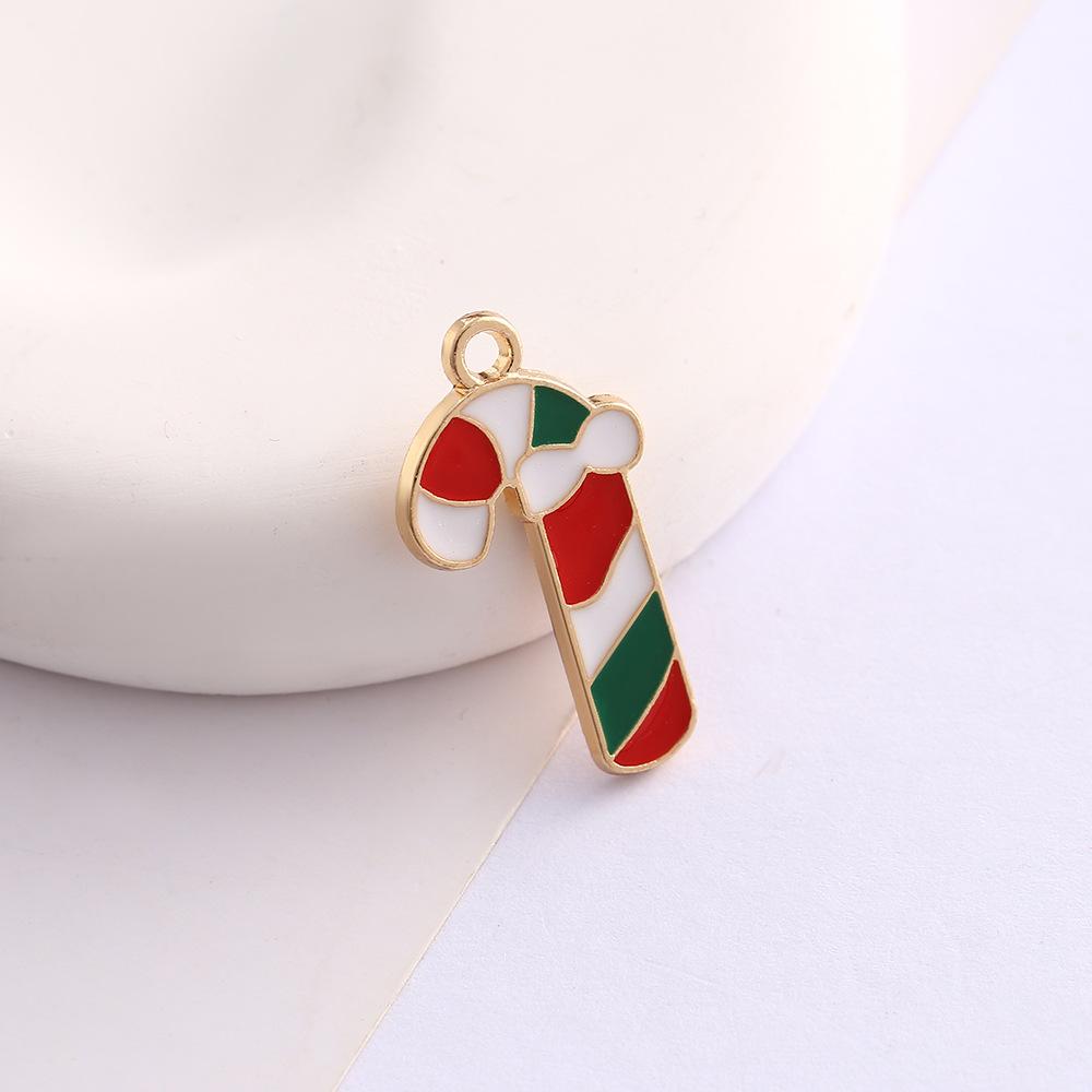 Alloy Drip Cartoon Santa Snowman Bells Diy Bracelet Pendant Pendant Accessories