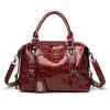 Xeie Thuk Shoulder Bag Women Faux leather Crossbody Daily Commute