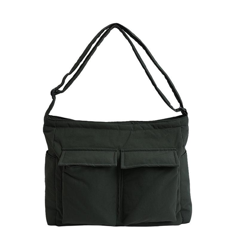 Summer new retro canvas bag large-capacity handbag commuting make-up class students class tote bag