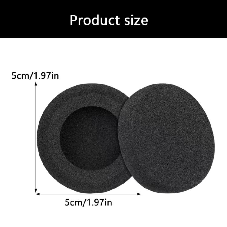 Headphone Ear Pad Foam Ear Cushions Sweatproof Earmuff for PortaPro KSC11 KSC17 KSC75 Gaming Headphones Earcups