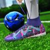 Fußballschuhe Kinder High-Top Fußballschuhe Gummi Kurze Stollen Jugend Sportschuhe Fußball Trainingsschuhe Kunstrasen Herren Fußballschuhe