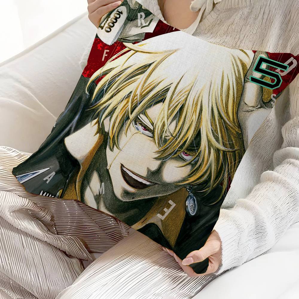 Japanische Animation Tomodachi Game Kissen Geschenk Heim Büro Dekoration Schlafzimmer Sofa Auto Kissenbezug Hülle 45x45