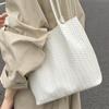 Fashionable Large Bag for Women Commuter Single-shoulder Bag Large-capacity Textured Tote Bag