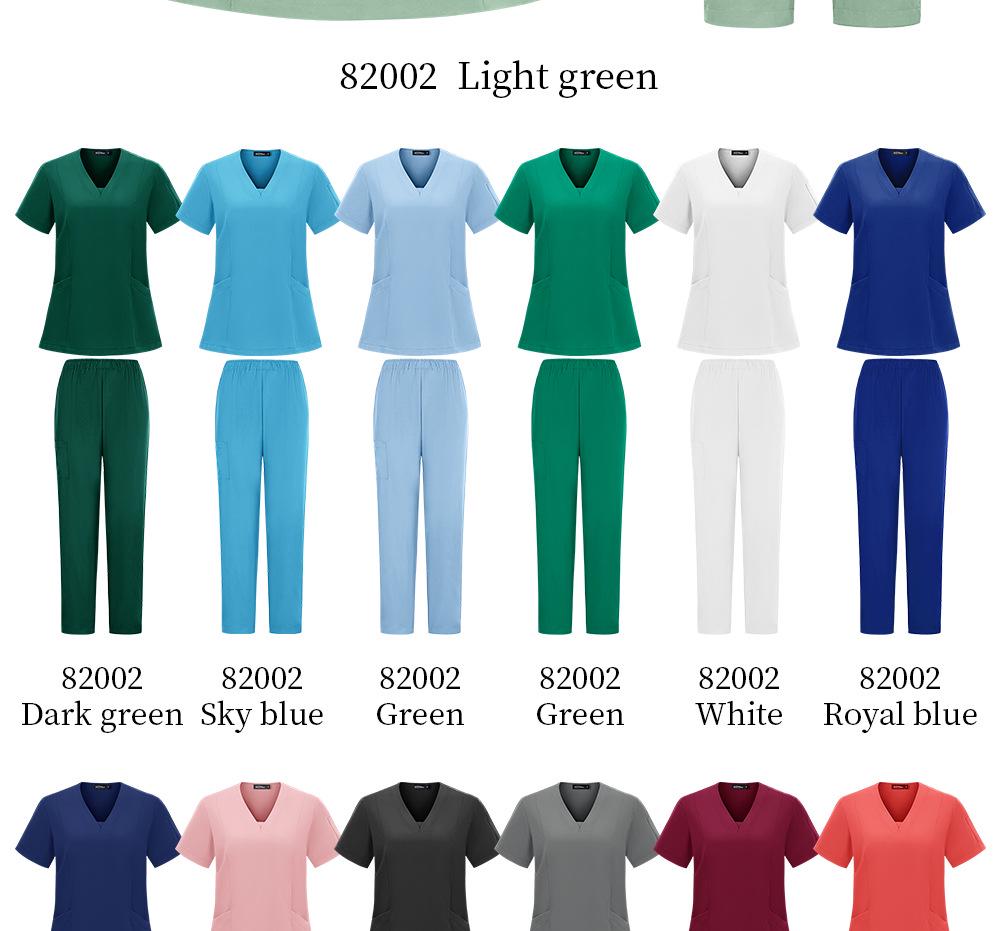 Unisex Quick-Drying Dental Clinic Scrub Suit and Surgical Gown