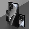 Sleek Black Gray Gradient Wave Glass Fashion Phone Cases S26 Ultra Case   for Samsung Galaxy S26 S25 S24 S23 S22 FE Ultra Plus