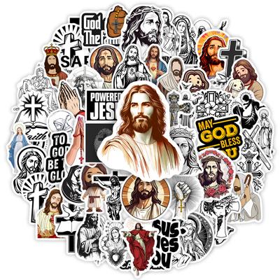 Isus Biblie Dumnezeu Creștin Maria Stickere Artă DIY Cadouri Decal pentru Laptopuri Telefoane Scrapbooking Bagaje Frigidere Decorative Impermeabil
