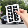 10 Stück 3D Epoxid Auto Außen-/Innen Dekor Kleine Aufkleber Decal für BMW E30 E38 E39 E46 E60 E61 E90 X1 X3 X4 X5 X6 E70 E83 F10