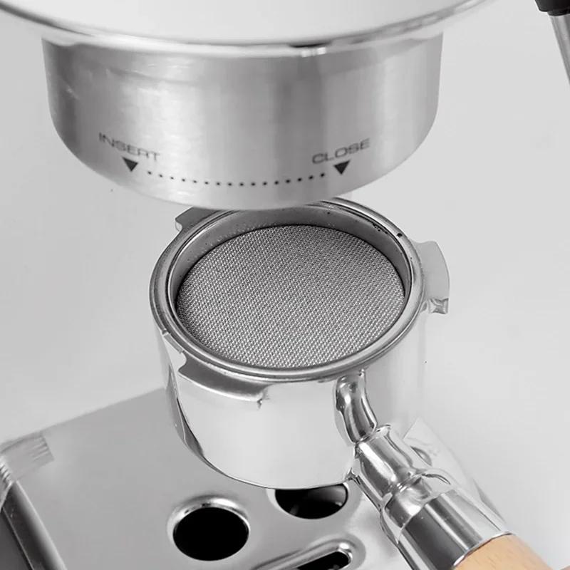 51/53/58mm Coffee Secondary Water Distribution Net 1mm/1.7mm Stainless Steel Filter Coffee Handle Sintered Net Coffee Utensils