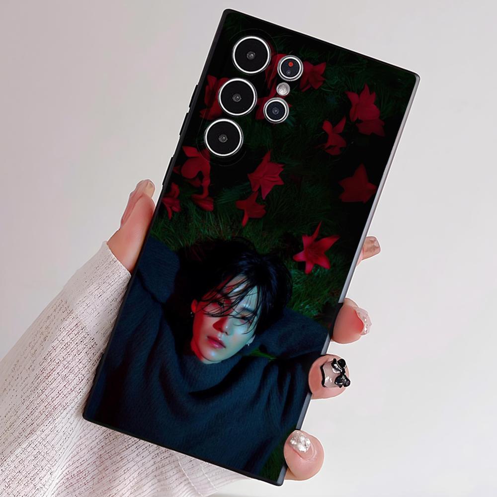 A-Agust D Yoongi S-Suga Phone Case For Samsung S Series S21 S22 S23 S24 S25 FE Plus Ultra TPU Soft To Skin-friendly Case