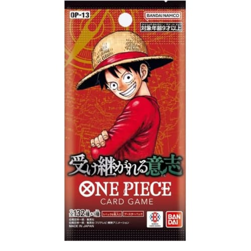 [24-pack] ONE PIECE Card Game: Inherited Will [OP-13] One Piece *Not a box