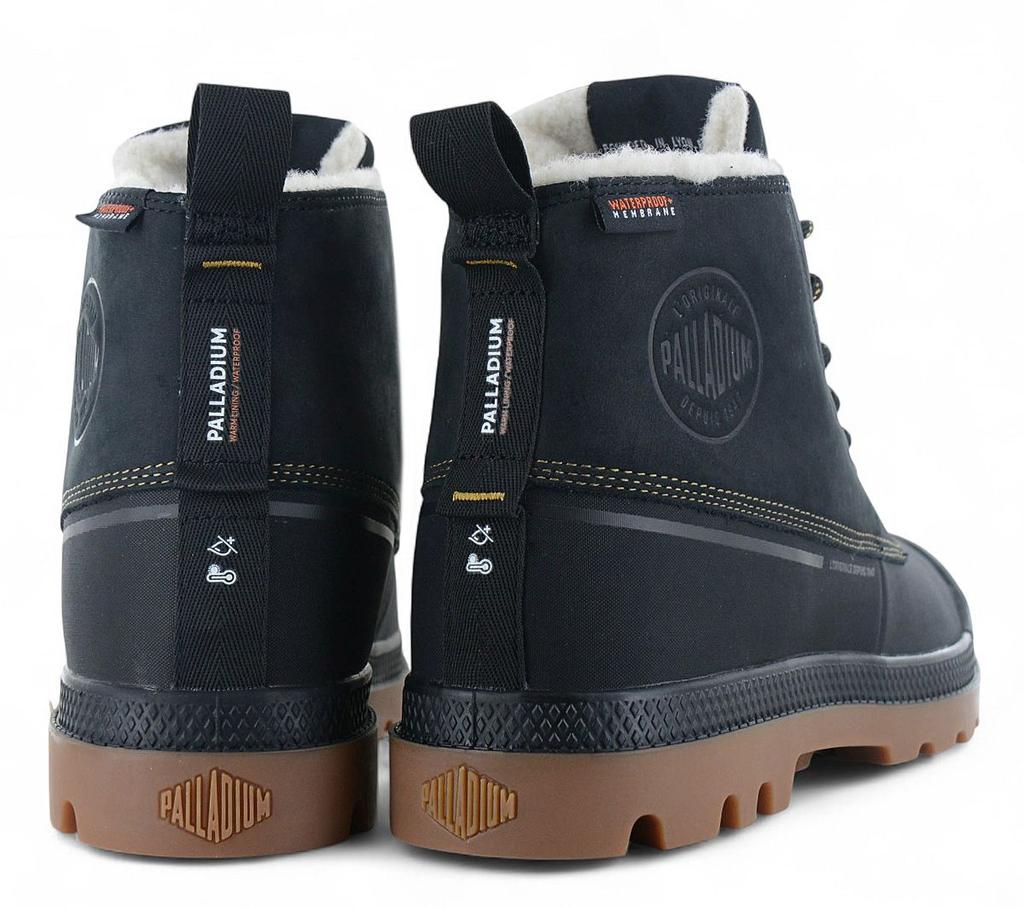 Palladium Pampa Duck WL WP+ Водонепроницаемые - Мужские Зимние Ботинки Ботинки Обувь С Подкладкой 79547-008-M ОРИГИНАЛ