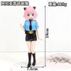 20CM Kawaii SPY×FAMILY Anime Figure Anya Forger Police uniform Bunny Girl Series Action Figures Pretty Girl Collection Model Plaything