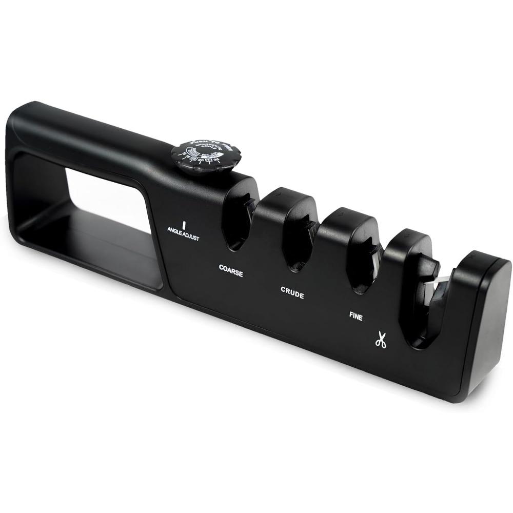 

4-в-1 регулируемая точилка для ножей Blade Sharp Kitchen Knife Sharpener Tool Подходит для кухонных ножей Kitchen Tools Portable sharpener